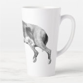 Weihnachtsschlaf, Pit-Mix-Frieden Milchtasse (Rechts)