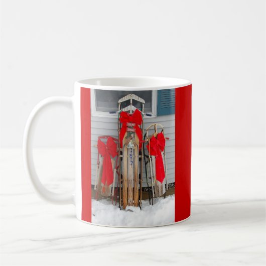 Weihnachtsschlämme Kaffeetasse (Links)