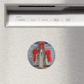 Weihnachtsschlämme Magnet (In Situ (Geschirrspüler))