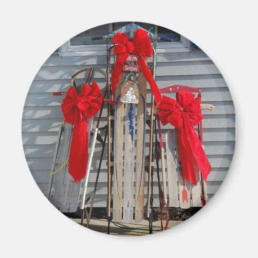 Weihnachtsschlämme Magnet (Vorne)
