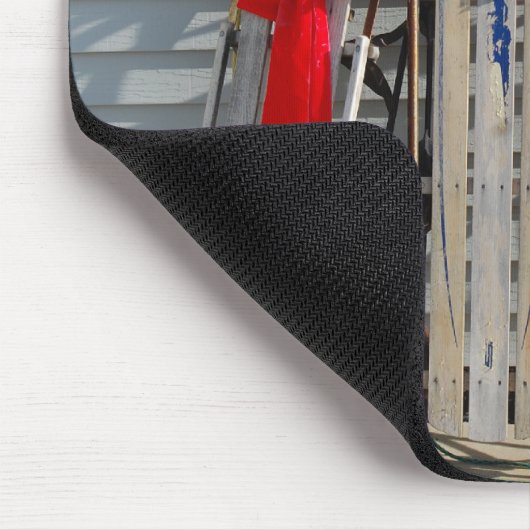 Weihnachtsschlämme Mousepad (Ecke)