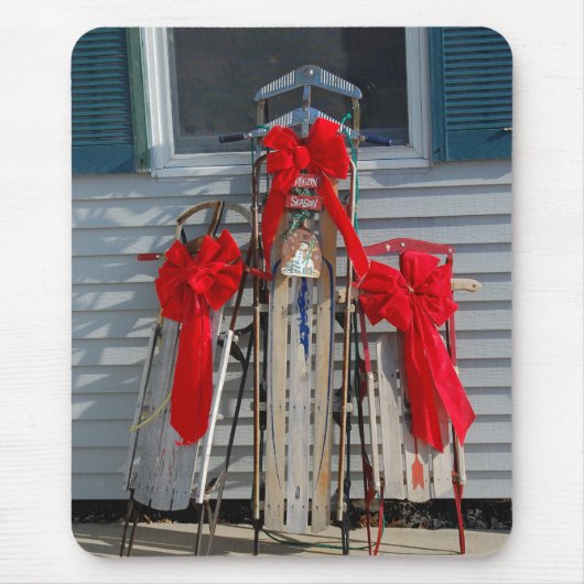 Weihnachtsschlämme Mousepad (Vorne)