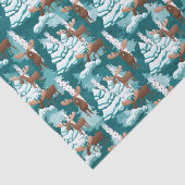 Weihnachtsschlammgewebe Party Seidenpapier (Ausschnitt)