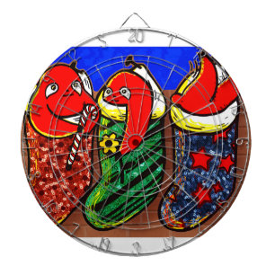 Weihnachtsschlampe für Strumpf Dartscheibe