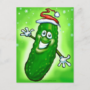 Weihnachtsschlange Feiertagspostkarte