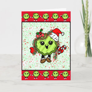 Weihnachtsschlange   Funny Holiday Pickle Karte