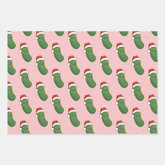 Weihnachtsschlange Geschenkpapier Set (Vorderseite 3)