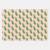 Weihnachtsschlange Geschenkpapier Set (Vorderseite 2)