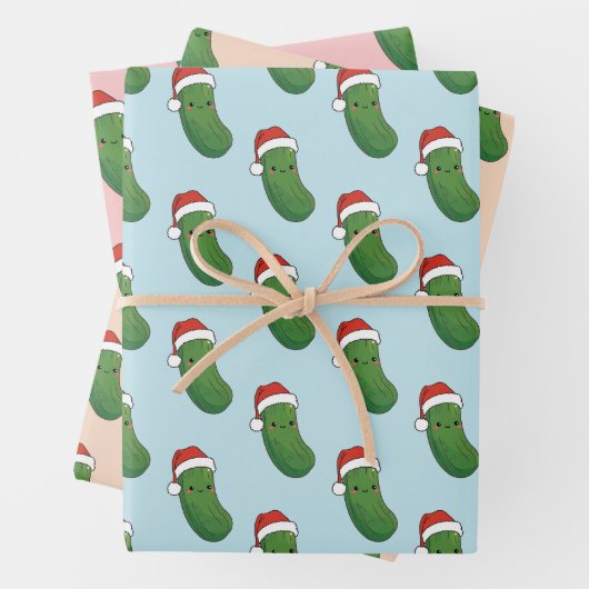 Weihnachtsschlange Geschenkpapier Set (Beispiel)