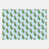 Weihnachtsschlange Geschenkpapier Set (Vorderseite)