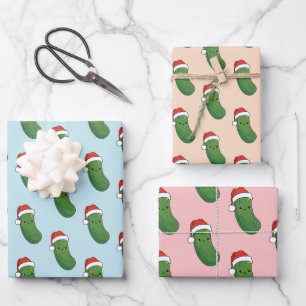 Weihnachtsschlange Geschenkpapier Set