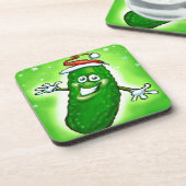 Weihnachtsschlange Getränkeuntersetzer (Linke Seite)