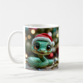 Weihnachtsschlange Kaffeetasse