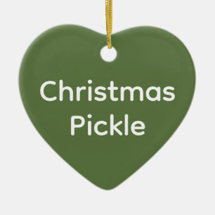 Weihnachtsschlange Keramik Ornament
