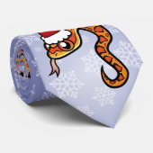 Weihnachtsschlange Krawatte (Gerollt)