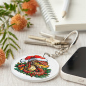Weihnachtsschlange Schlüsselanhänger (Vorderseite rechts)