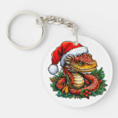 Weihnachtsschlange Schlüsselanhänger (Vorderseite)