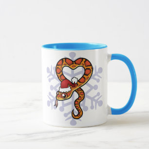 Weihnachtsschlange Tasse