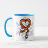 Weihnachtsschlange Tasse (Links)
