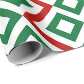 Weihnachtsschleifpapier Geschenkpapier (Rolleneckpunkt)