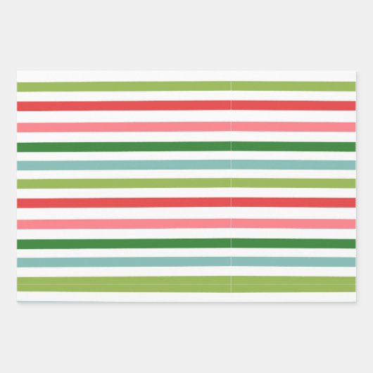 Weihnachtsschleifpapier Geschenkpapier Set (Vorderseite 3)