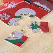 Weihnachtsschloss Puzzle (Seite)