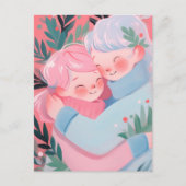 Weihnachtsschlug Postkarte (Vorderseite)