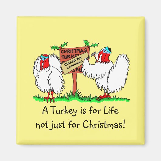 Weihnachtsschlüssel im Lockdown Magnet (Vorne)