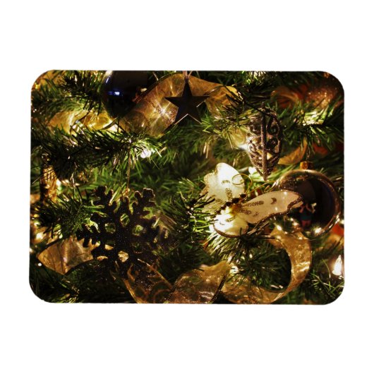 Weihnachtsschmetterling Magnet (Horizontal)