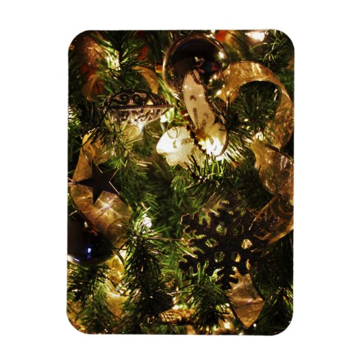 Weihnachtsschmetterling Magnet (Vertikal)