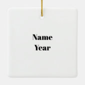 Weihnachtsschmuck (Rückseite)