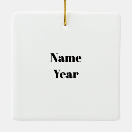 Weihnachtsschmuck (Rückseite)