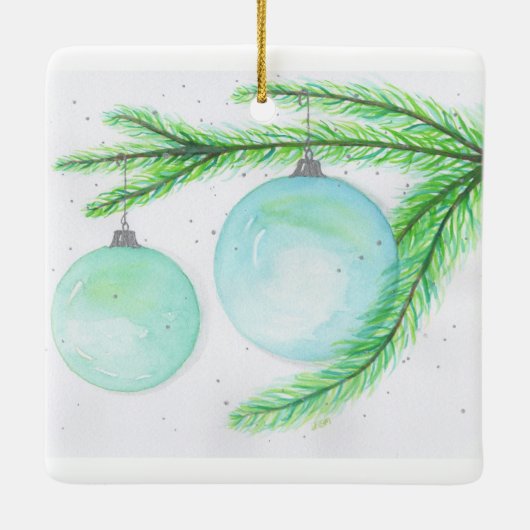 Weihnachtsschmuck (Rückseite)