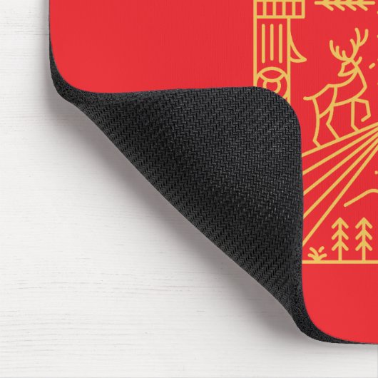 Weihnachtsschmuck 1 mousepad (Ecke)