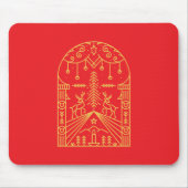 Weihnachtsschmuck 1 mousepad (Vorne)