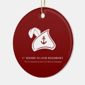 Weihnachtsschmuck — 1. Rhode Island Regiment (Links)