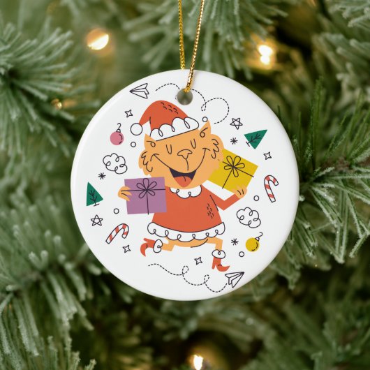 Weihnachtsschmuck 2 Gesichter (Baum)