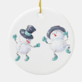 Weihnachtsschmuck 2 Gesichter (Hinten)