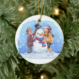 Weihnachtsschmuck 2 Gesichter