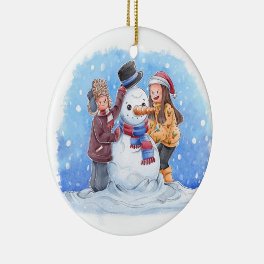 Weihnachtsschmuck 2 Gesichter (Rechts)