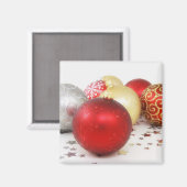 Weihnachtsschmuck 9 magnet (Vorderseite/Rückseite)