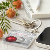 Weihnachtsschmuck - Akryllischer Schlüsselanhänger (Vorderseite rechts)