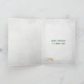 Weihnachtsschmuck am Baum Karte (Innenseite)