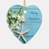 Weihnachtsschmuck am Strand Herz Starfish (Rechts)