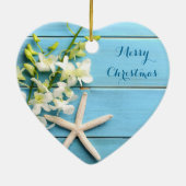 Weihnachtsschmuck am Strand Herz Starfish (Hinten)