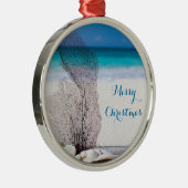 Weihnachtsschmuck am Strand Runde Metallkorallen (Rechts)