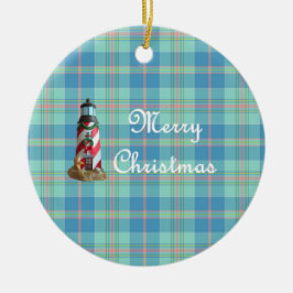 Weihnachtsschmuck am Ufer