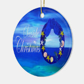 Weihnachtsschmuck an der Küste (Links)