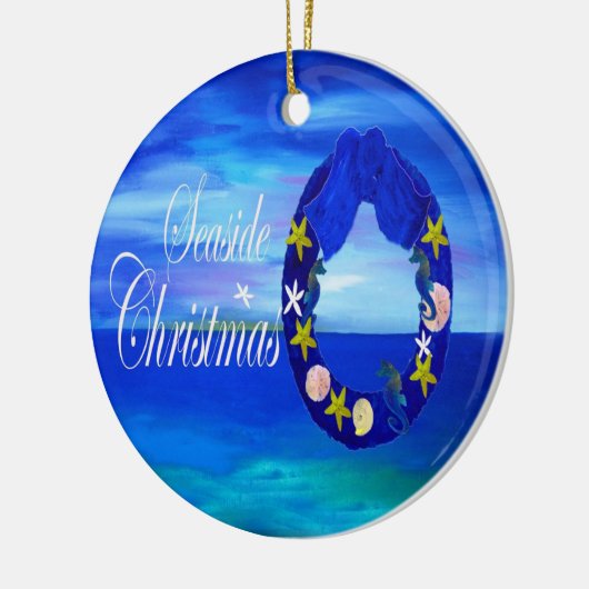 Weihnachtsschmuck an der Küste (Links)