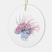 Weihnachtsschmuck an der Küste der Tropischen Fisc (Links)